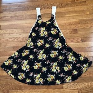 Free People lace strap dress